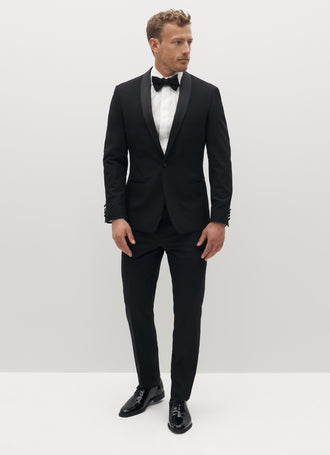 Tuxedo for Men,Men 3 Piece Suit Slim Fit Blazer Vest Pants Wedding Prom  Suits,Black Tuxedo Suit 34 XXS at Amazon Men's Clothing store